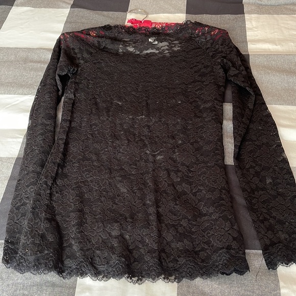 Lace stretch tops, two pack, MODA - Picture 6 of 7